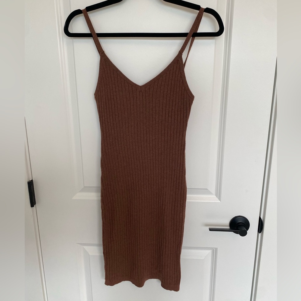 7 for All Mankind Ribbed Tank Sweater Dress